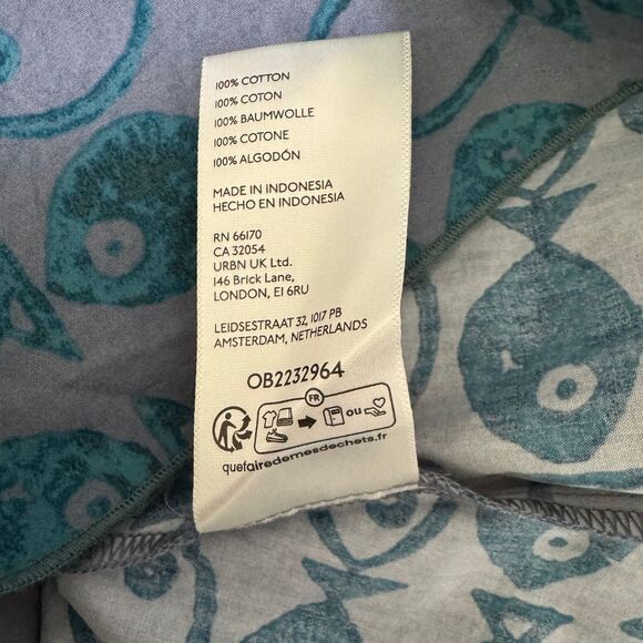 BDG Eva Tie-front Ruched Adjustable Strap Dress Pockets Trapeze Dress NWT XXS - Picture 7 of 8